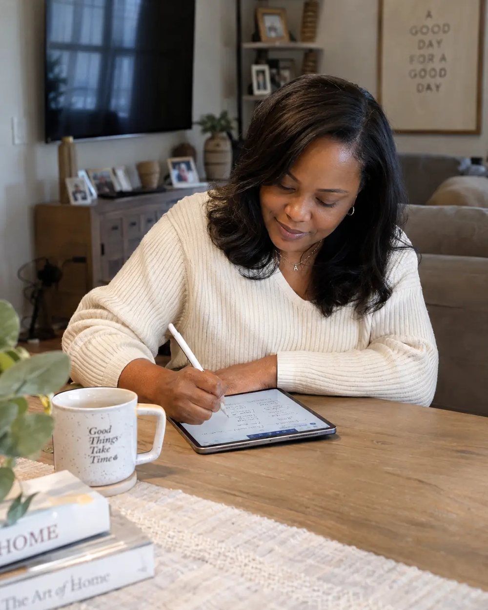 Planning on an iPad